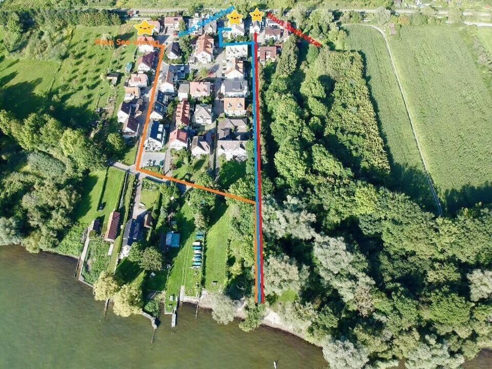 Souterrain-Apartment Zaunkoenig Mit Strandzugang Фрідріхсгафен Екстер'єр фото